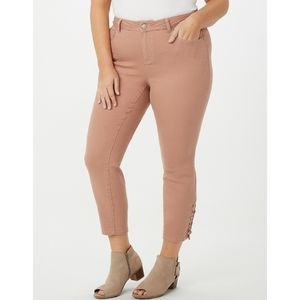 NWT Dusty pink jeans size 14